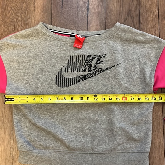 Nike girls Crewneck cropped sweater XL - Picture 6 of 7